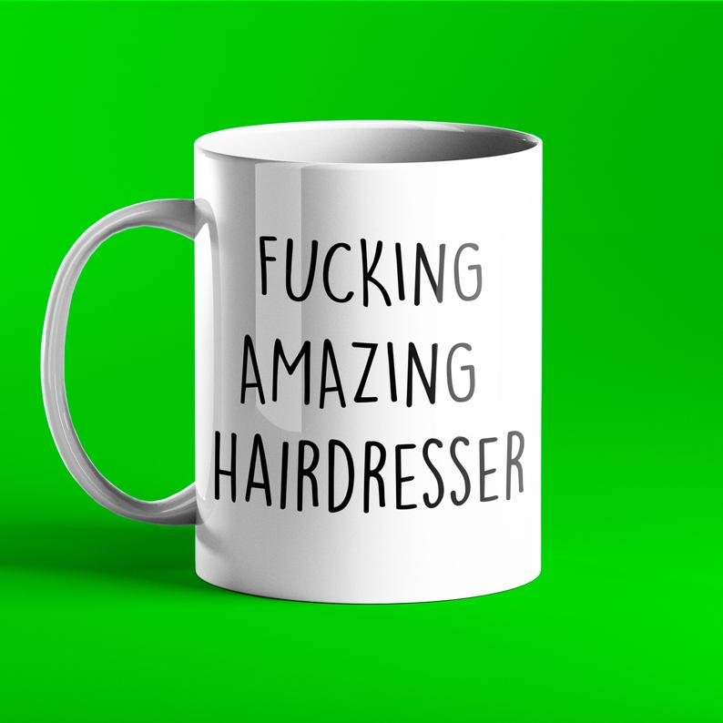 Fucking Amazing Hairdresser Mug - Prickly Cards